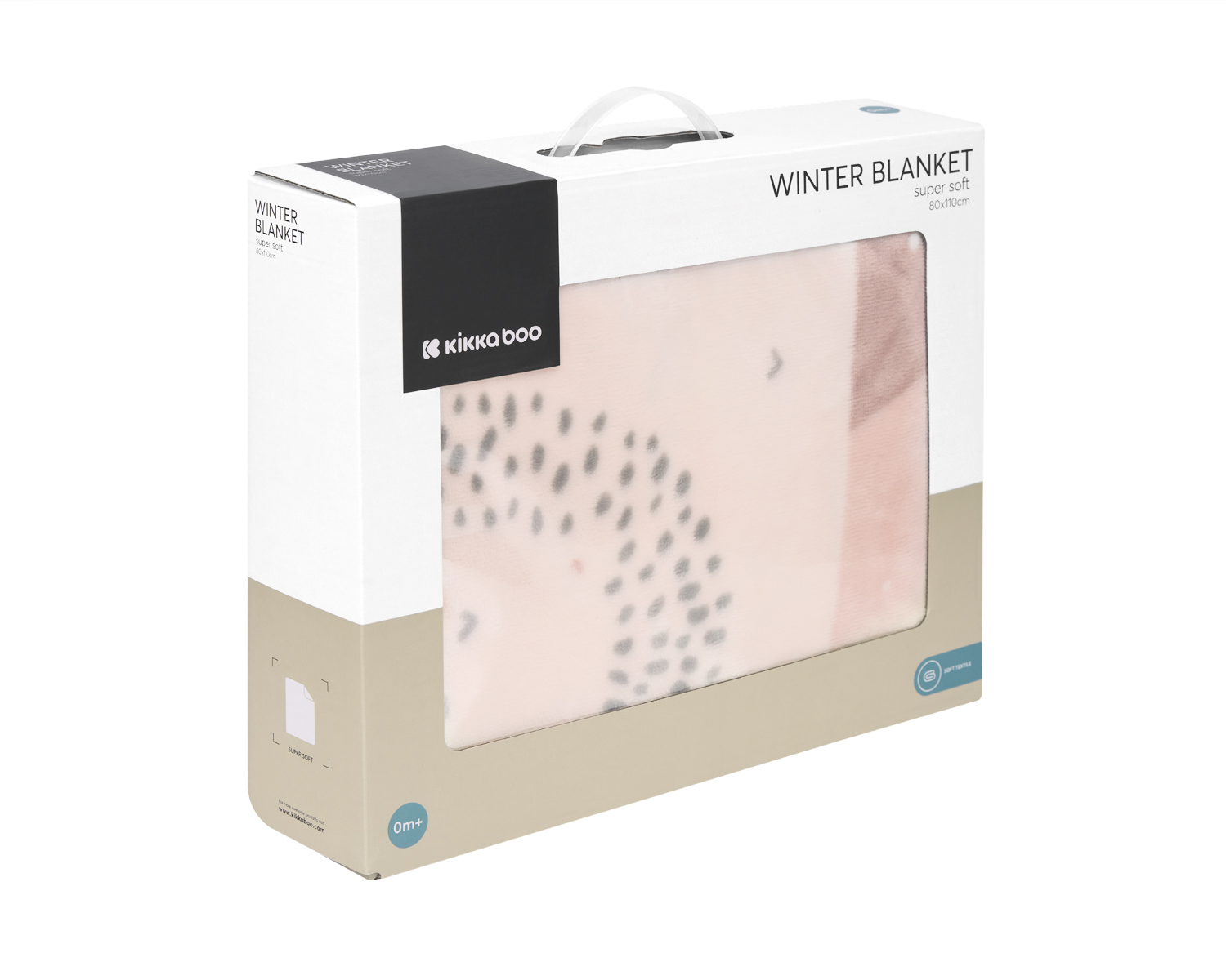 Manta de bebé super suave 110/140 cm Hedge-hugs