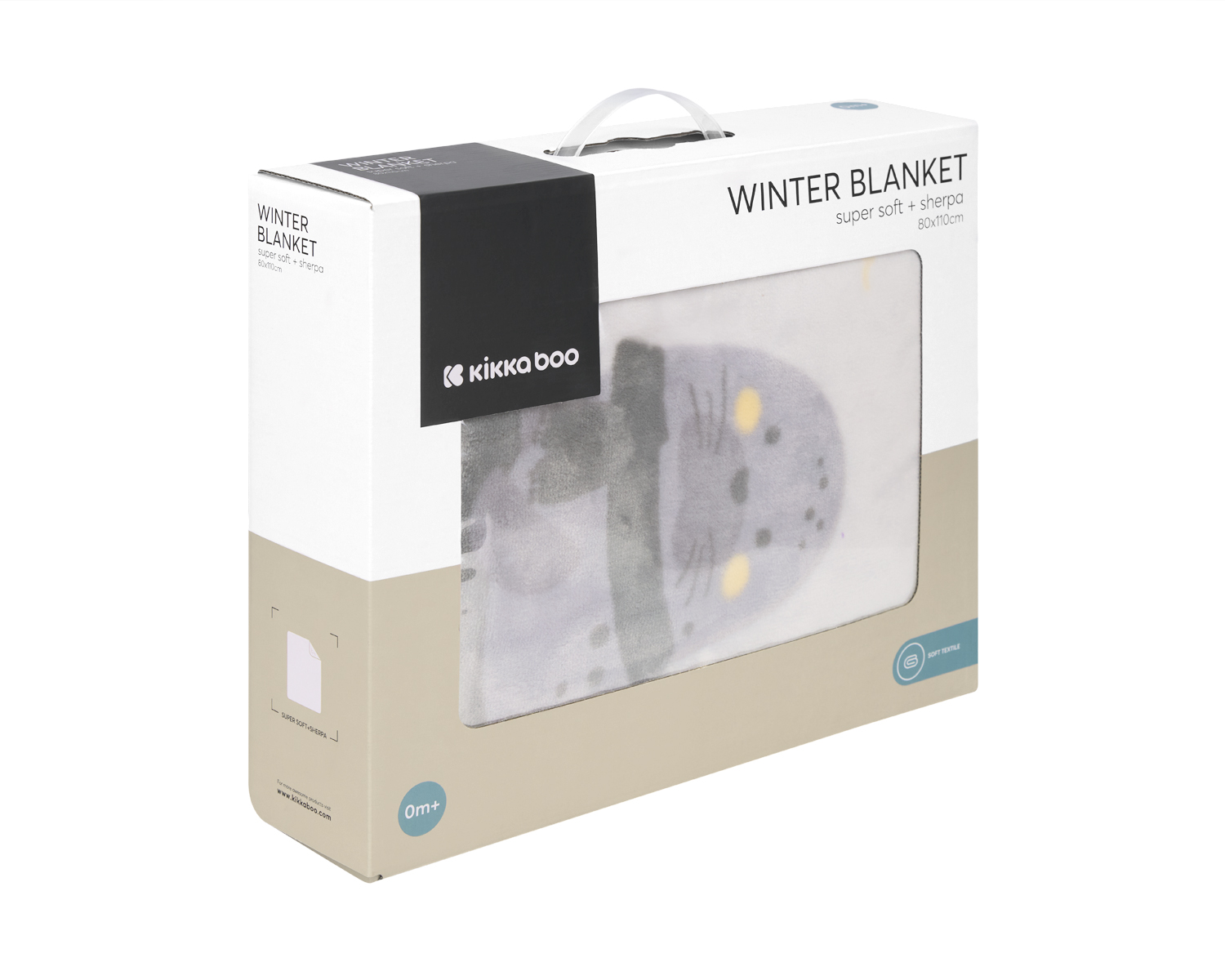 Manta de sherpa supersuave para bebé 80/110 cm Seally Me