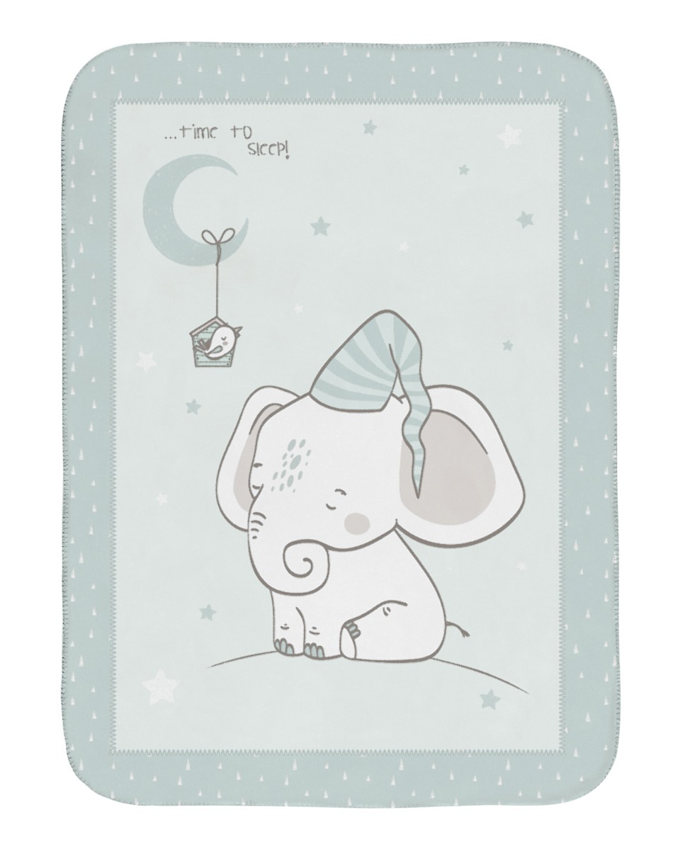 Manta de bebé super suave 110/140 cm Elephant Time