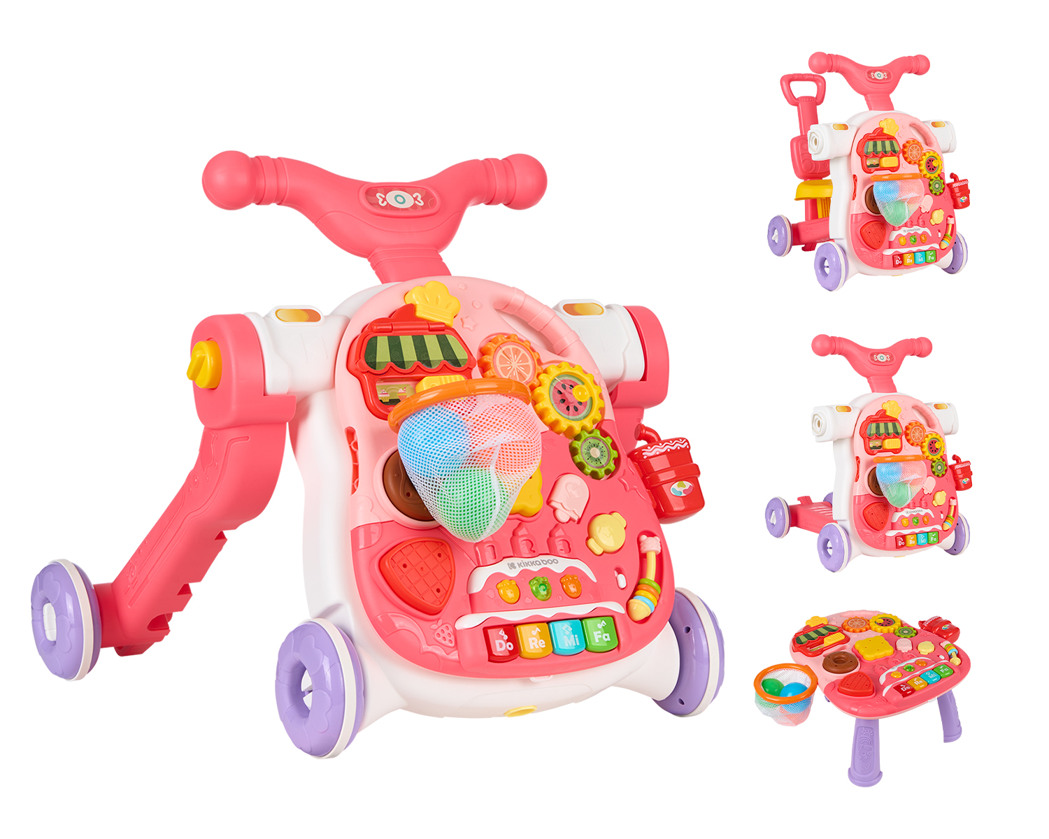Andador 4en1 Sweet Escape Rosa