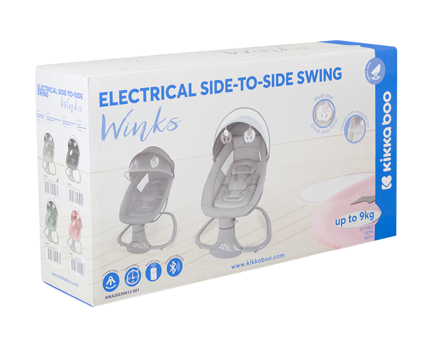 Columpio eléctrico de lado a lado Winks Menta 2024
