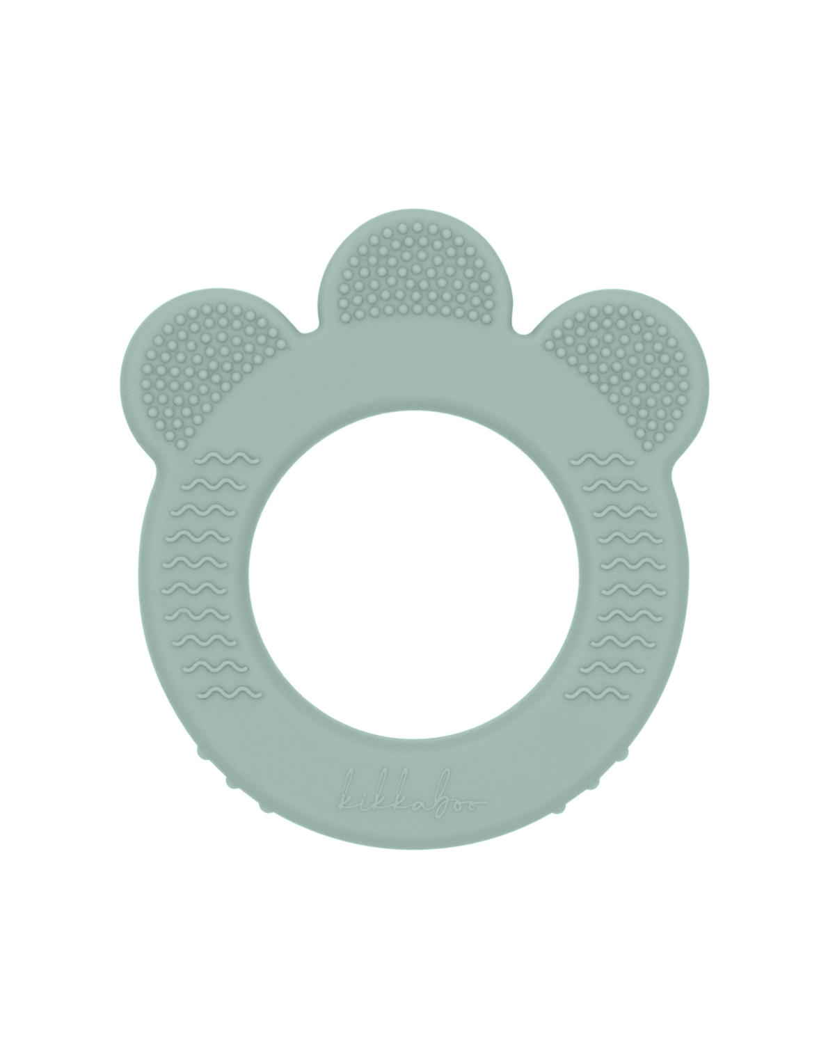 Teether Platinum Silicone Sage