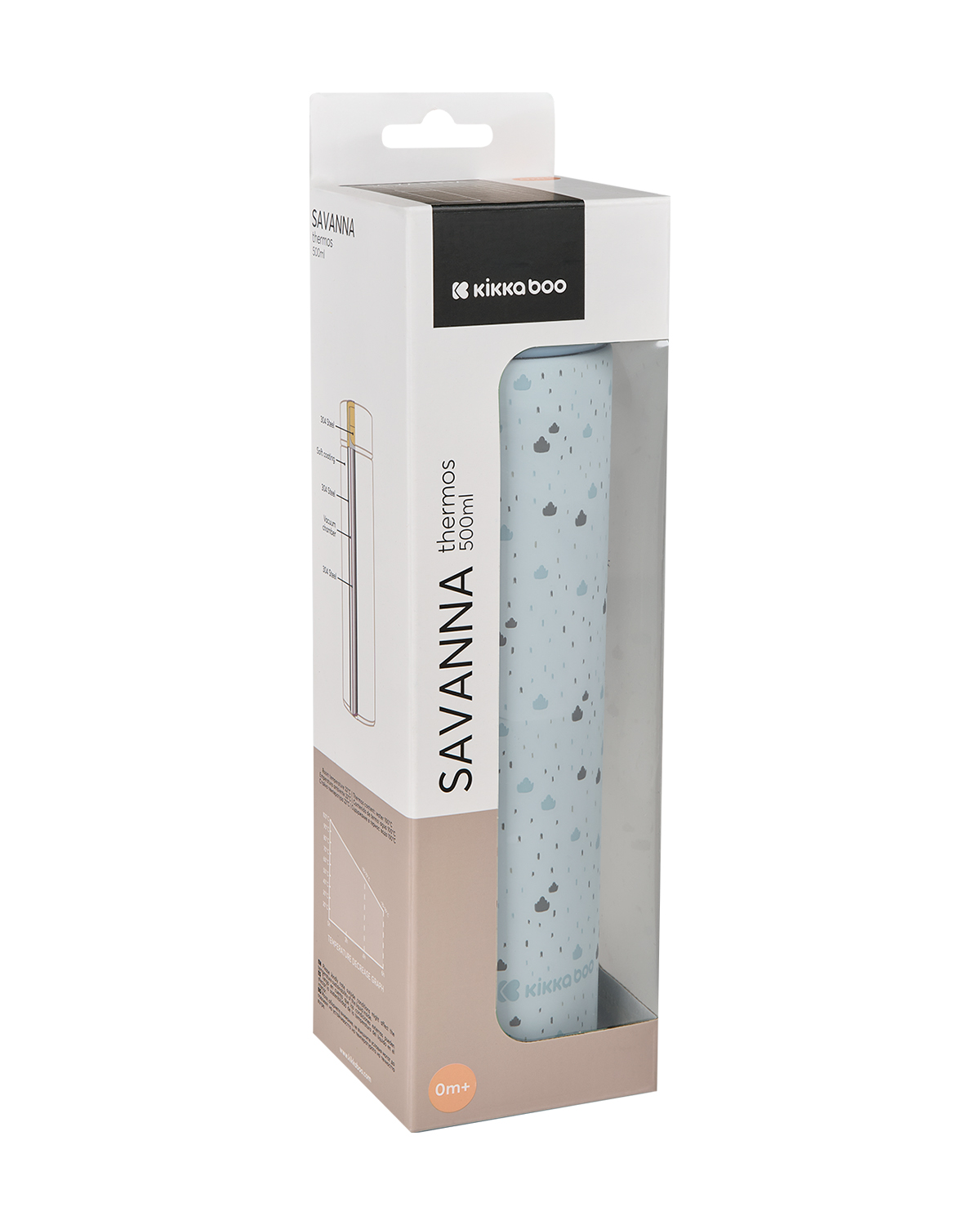 Termo Savanna 500ml Azul