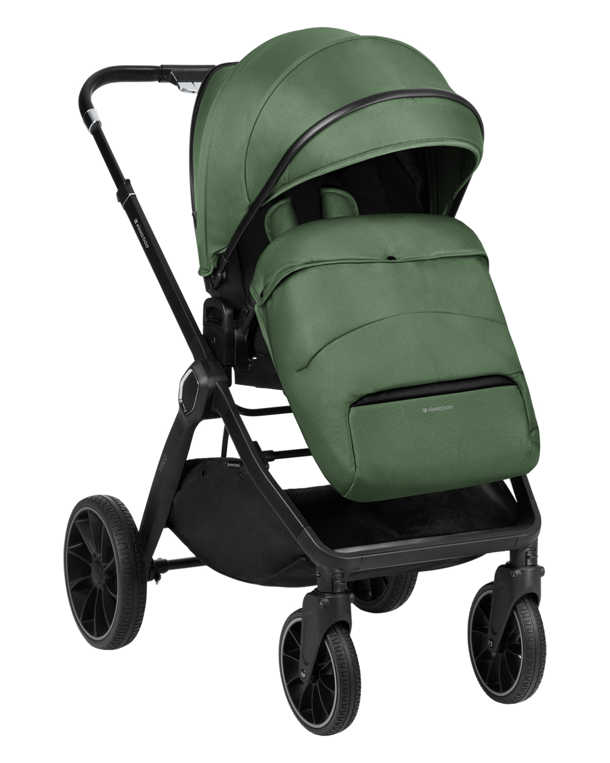 Carrito de bebé 2en1 con capazo Tiffany Verde Militar 2024
