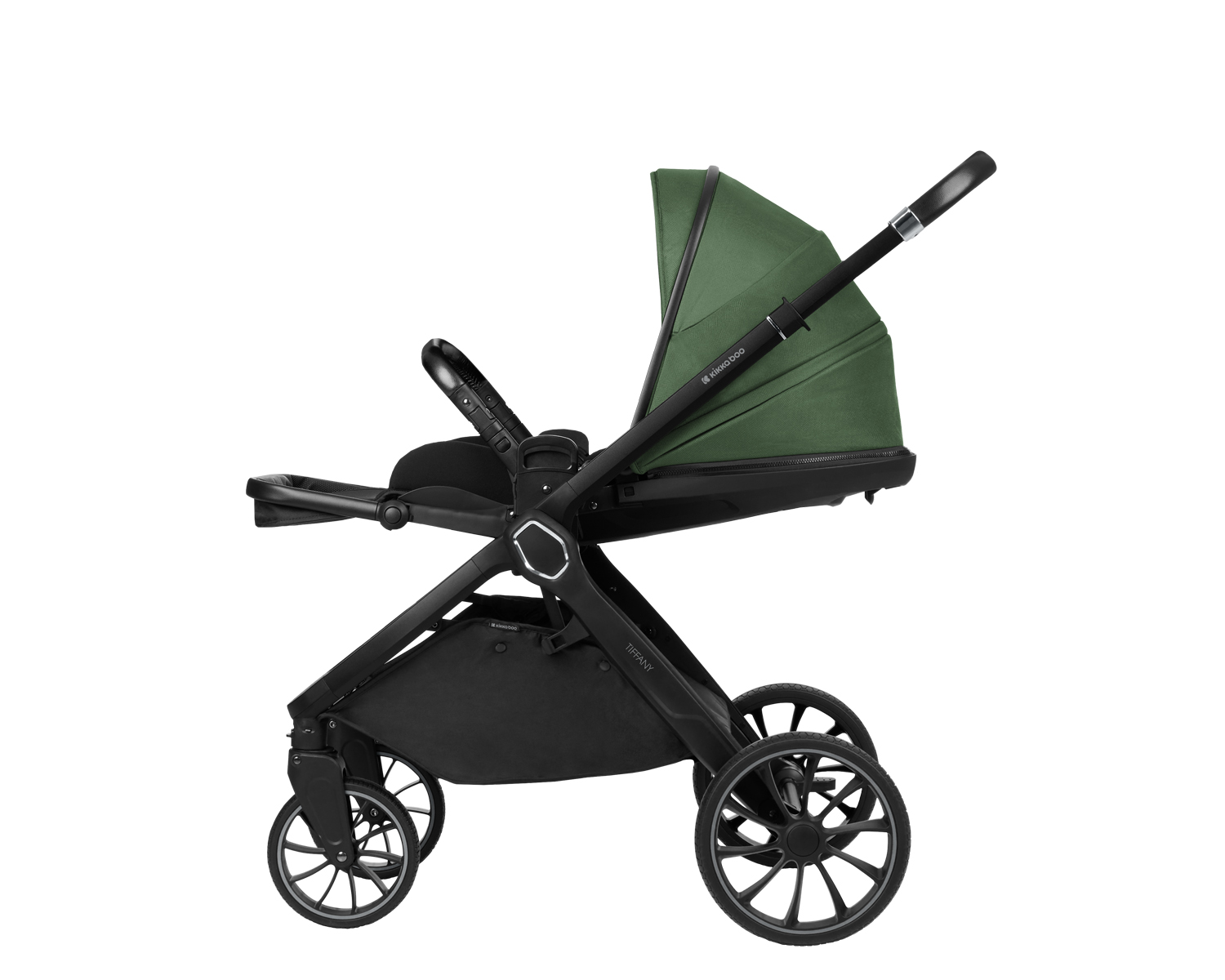 Carrito de bebé 2en1 con capazo Tiffany Verde Militar 2024