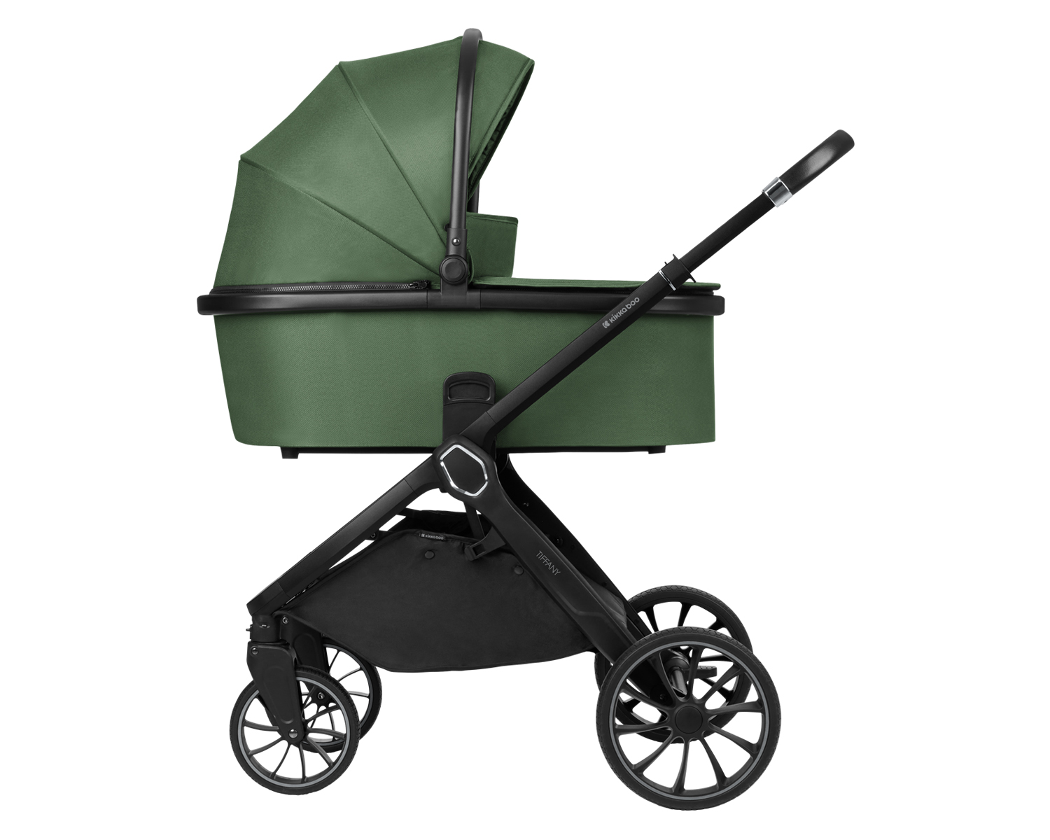 Carrito de bebé 2en1 con capazo Tiffany Verde Militar 2024