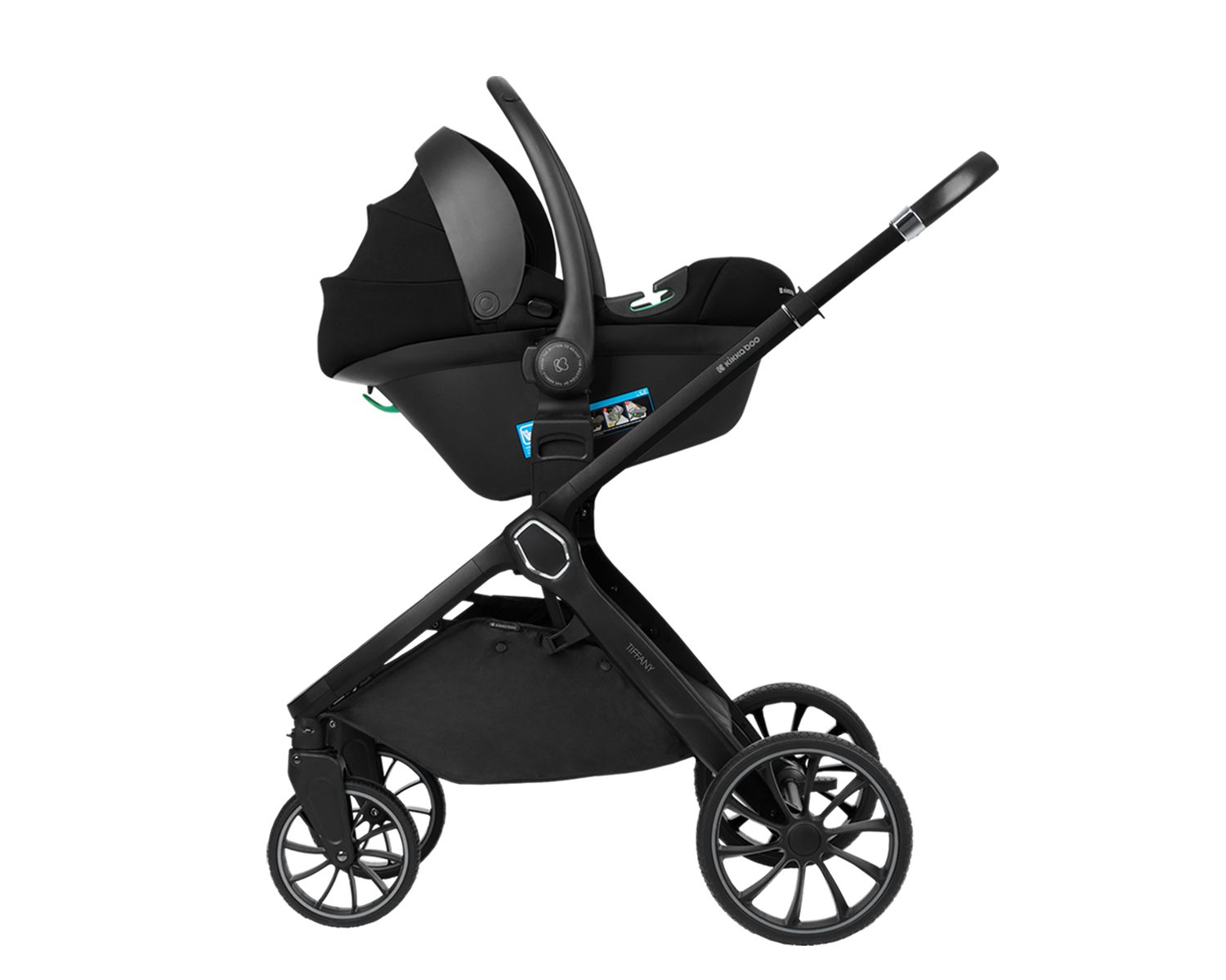 Carrito de bebé 2en1 con capazo Tiffany Verde Militar 2024