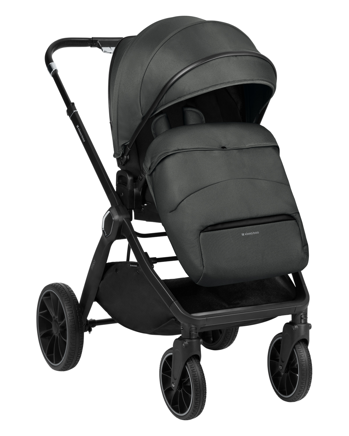 Carrito de bebé 2en1 con capazo Tiffany Gris Oscuro 2024