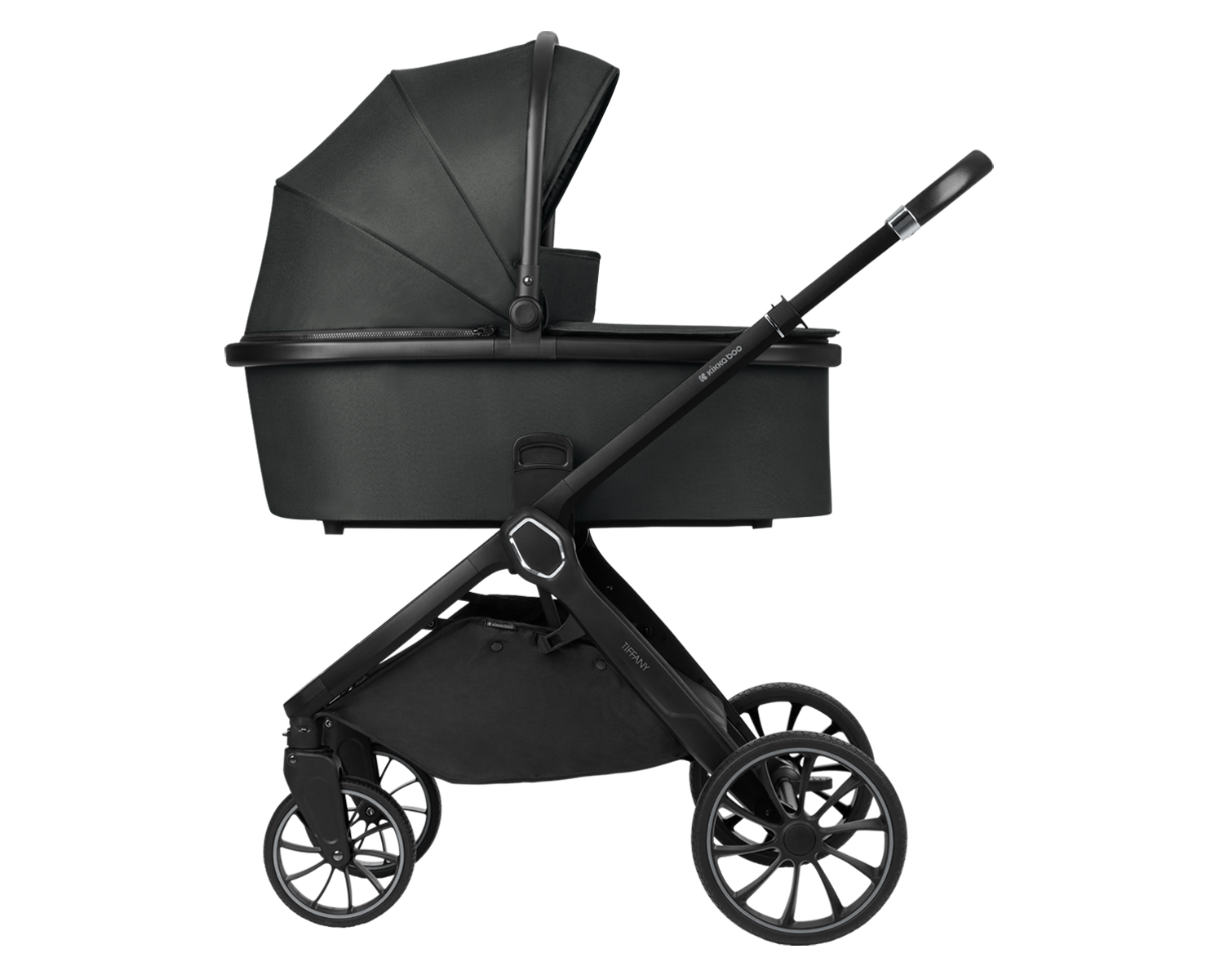 Carrito de bebé 2en1 con capazo Tiffany Gris Oscuro 2024