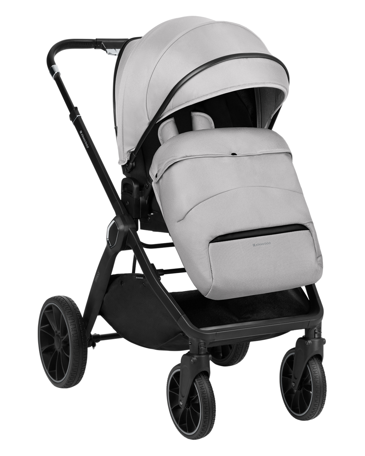 Carrito de bebé 2en1 con capazo Tiffany Gris Claro 2024