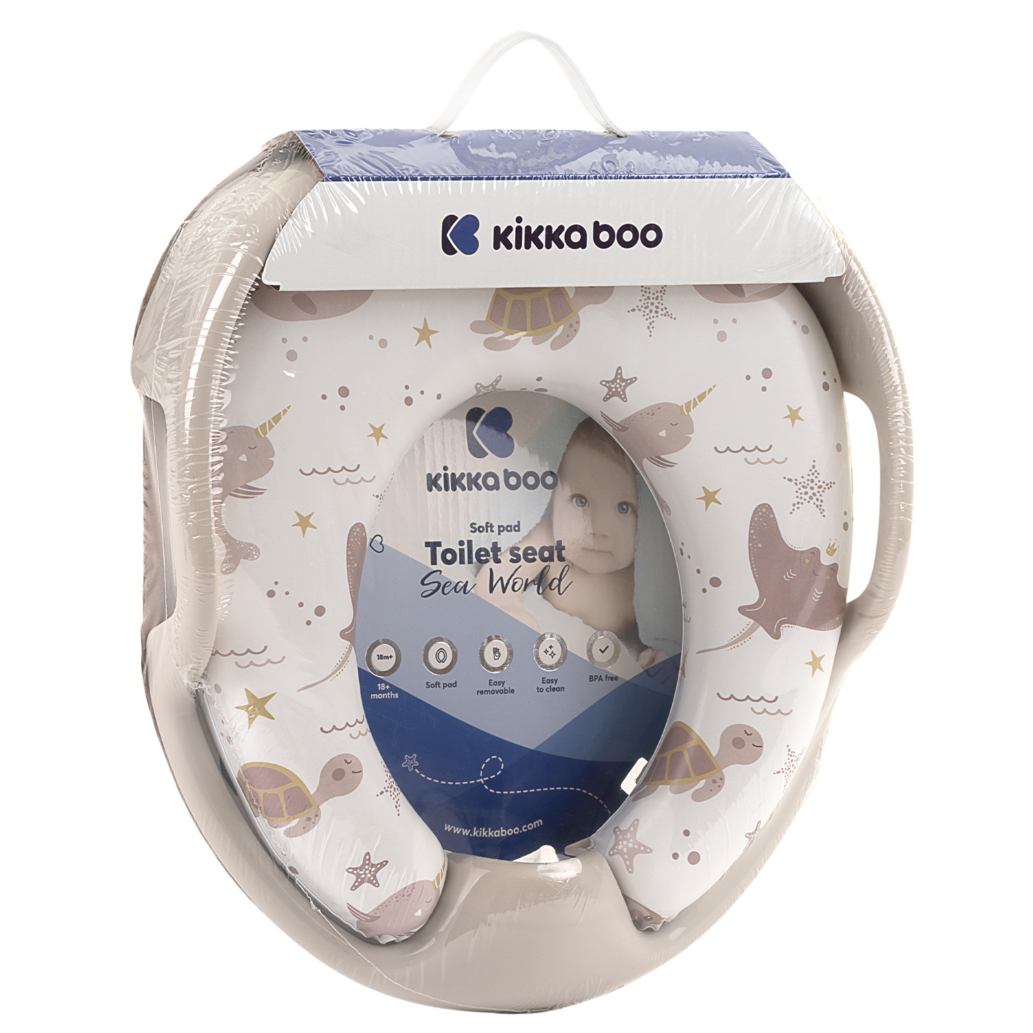 Тоалетна седалка Sea World Beige — снимка 2