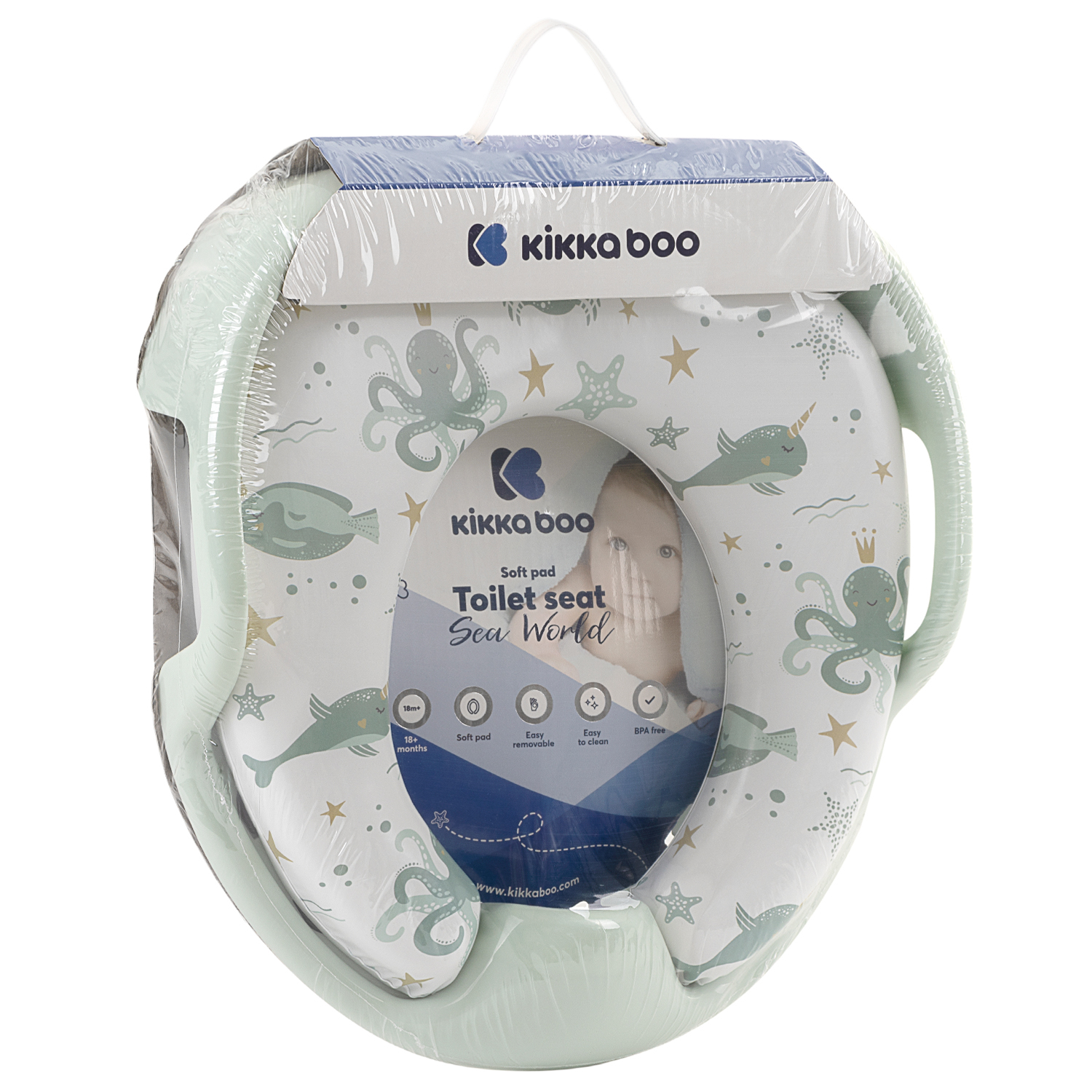 Тоалетна седалка Sea World Mint — снимка 2