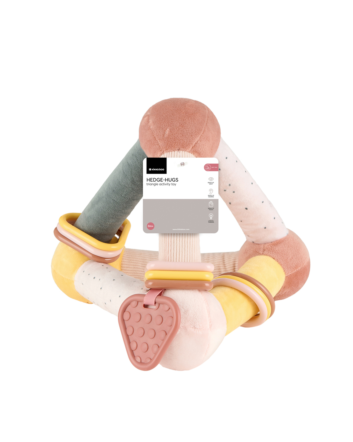 Juguete triangular de felpa Hedge-hugs