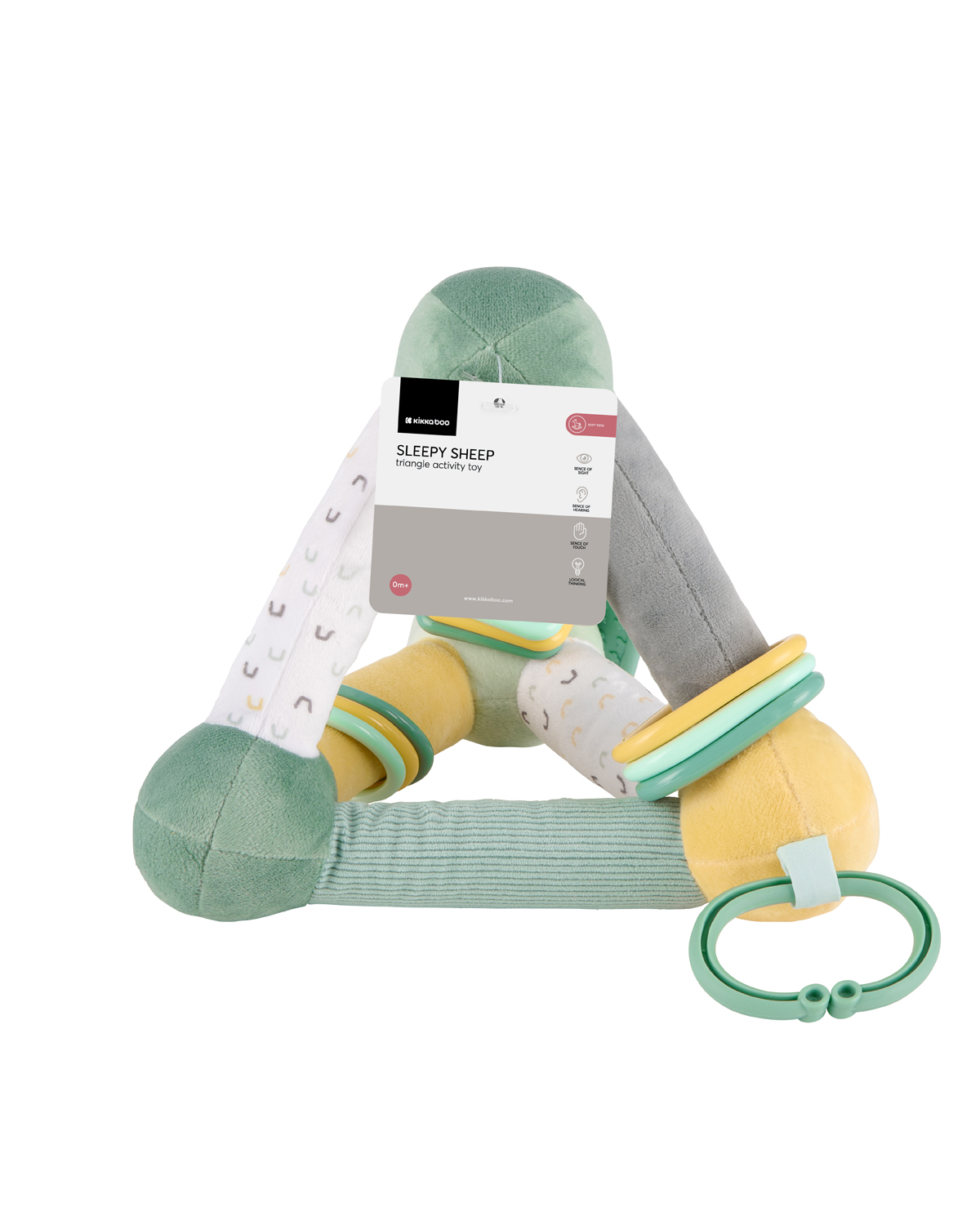 Juguete triangular de felpa Sleepy Sheep