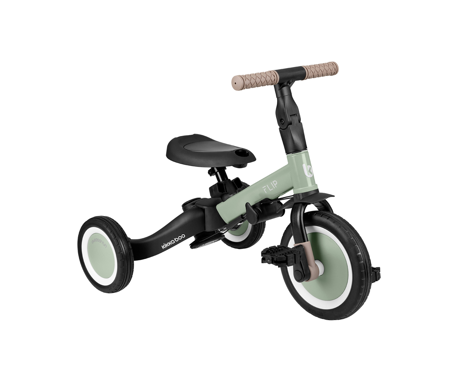 Triciclo 5en1 Flip Verde Militar
