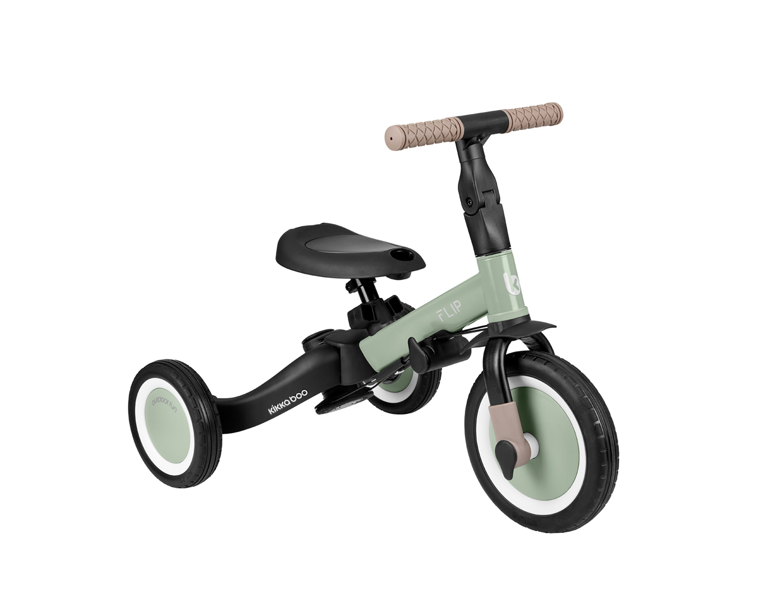 Triciclo 5en1 Flip Verde Militar