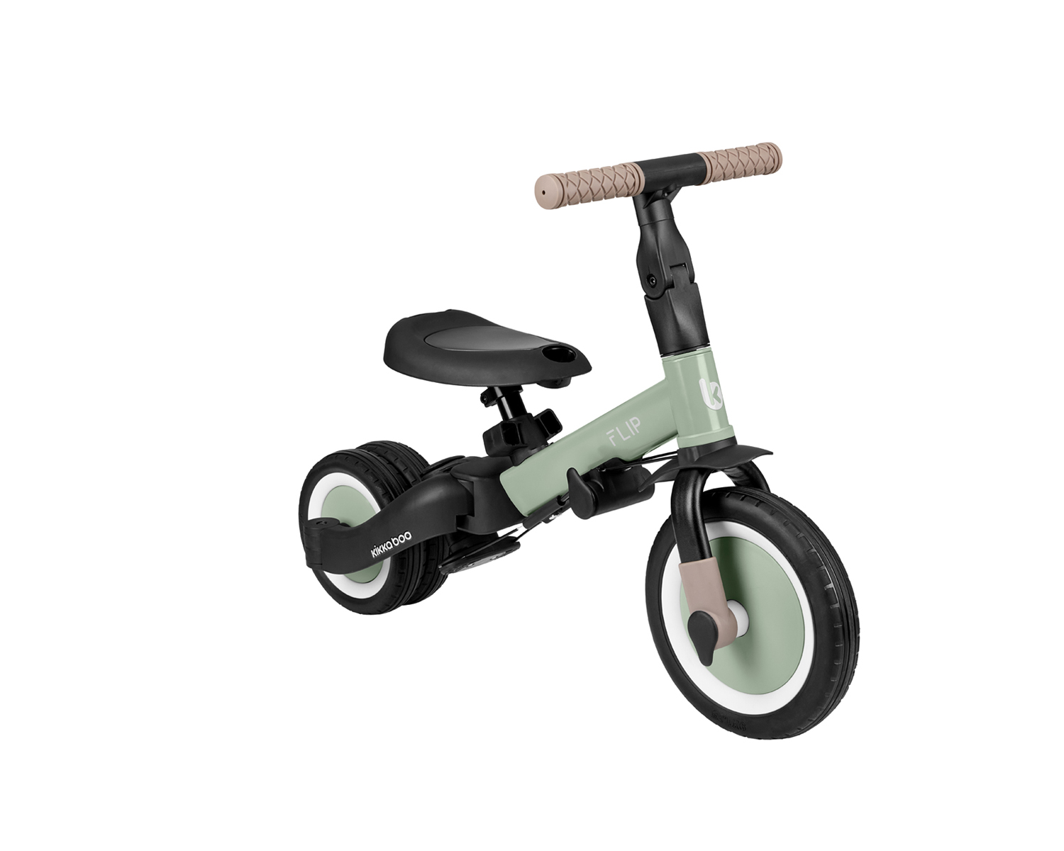 Triciclo 5en1 Flip Verde Militar