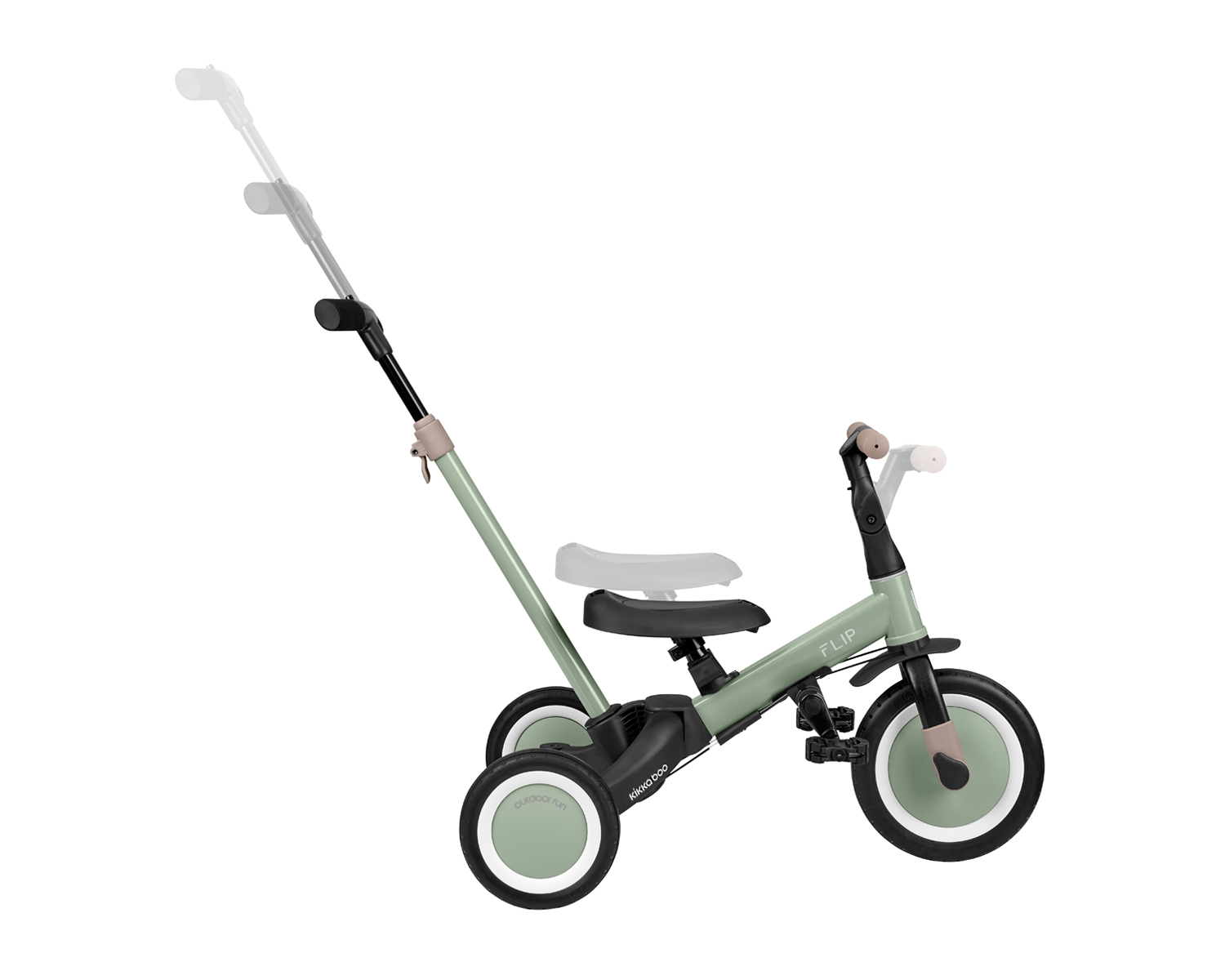 Triciclo 5en1 Flip Verde Militar