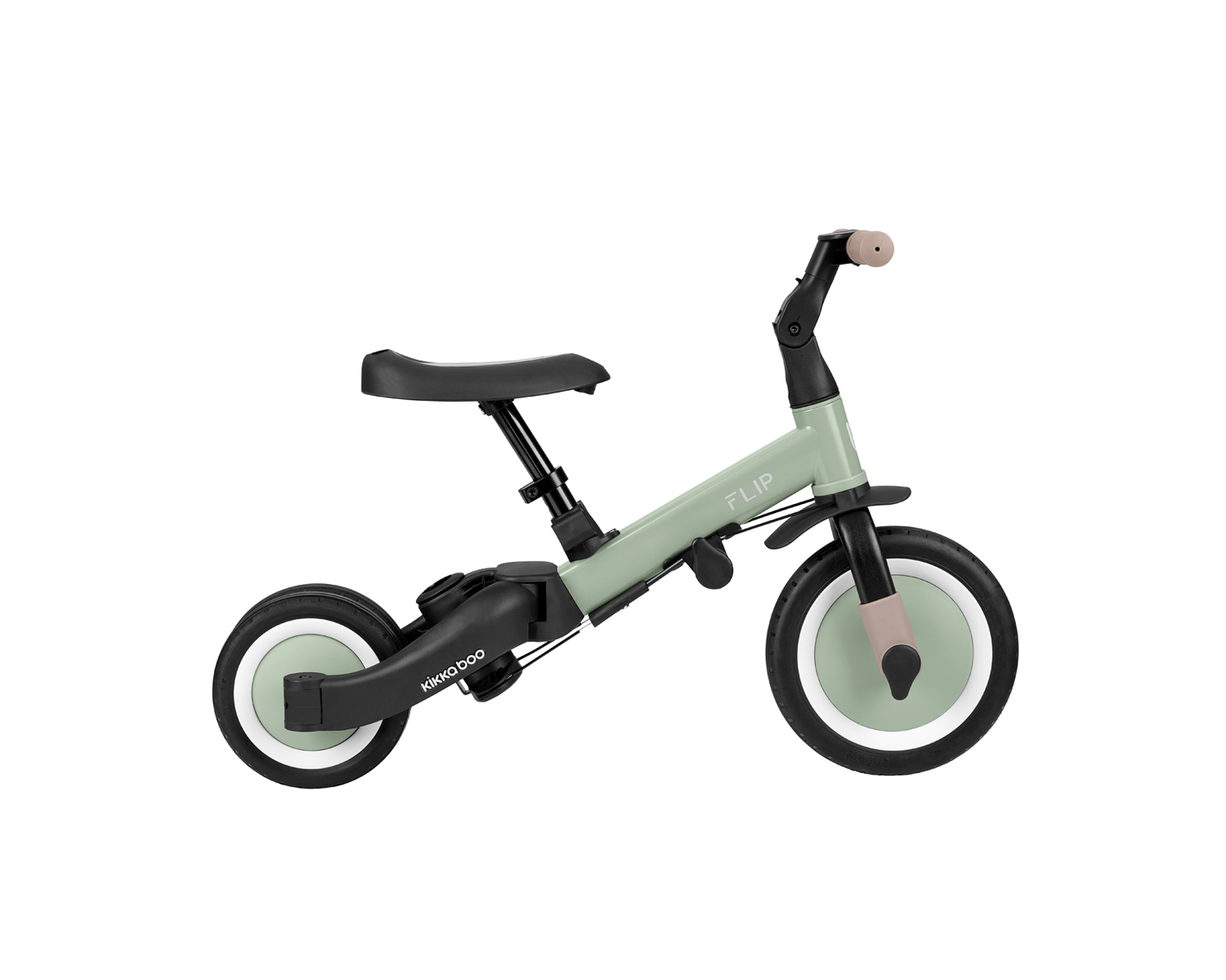 Triciclo 5en1 Flip Verde Militar