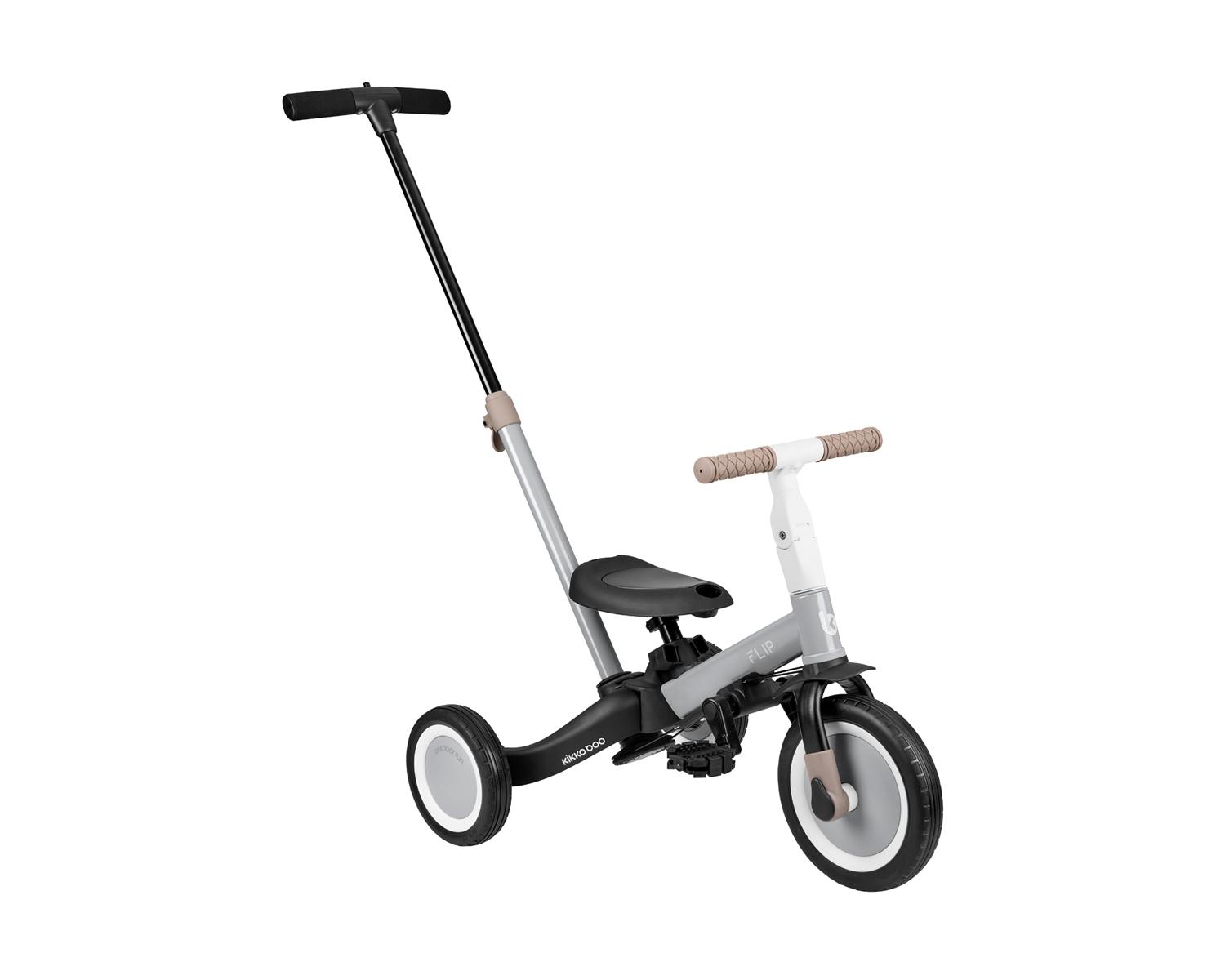 Triciclo 5en1 Flip Gris