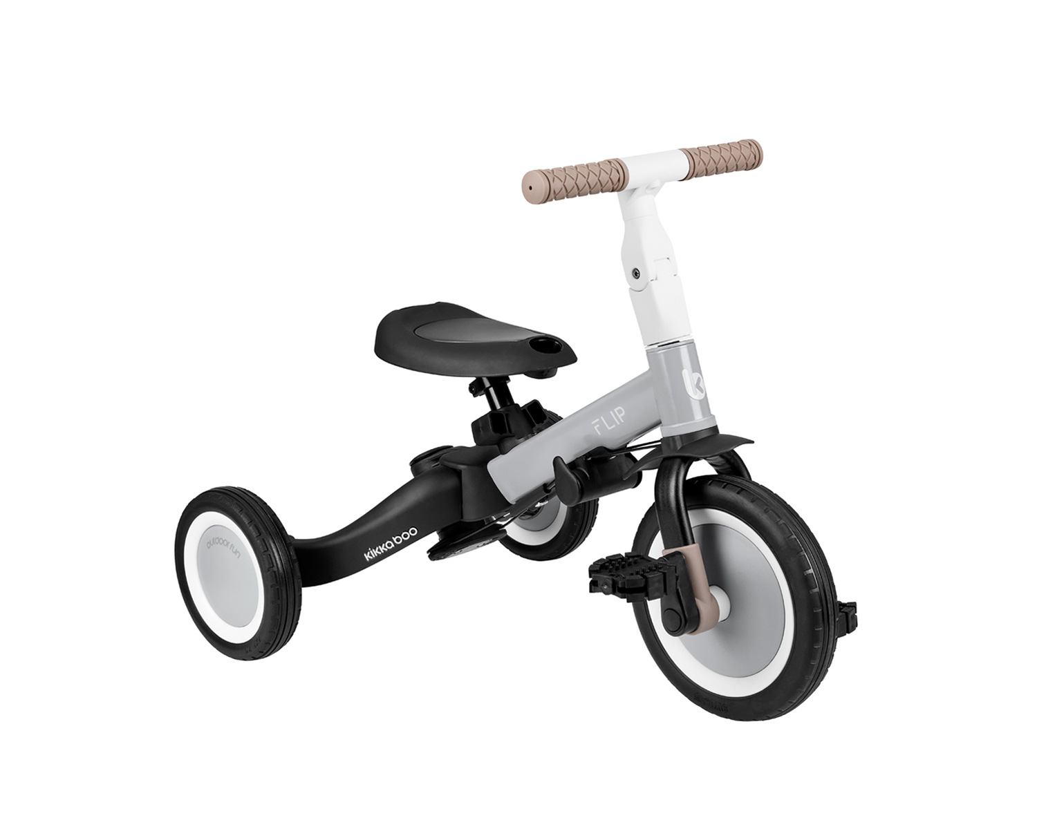 Triciclo 5en1 Flip Gris