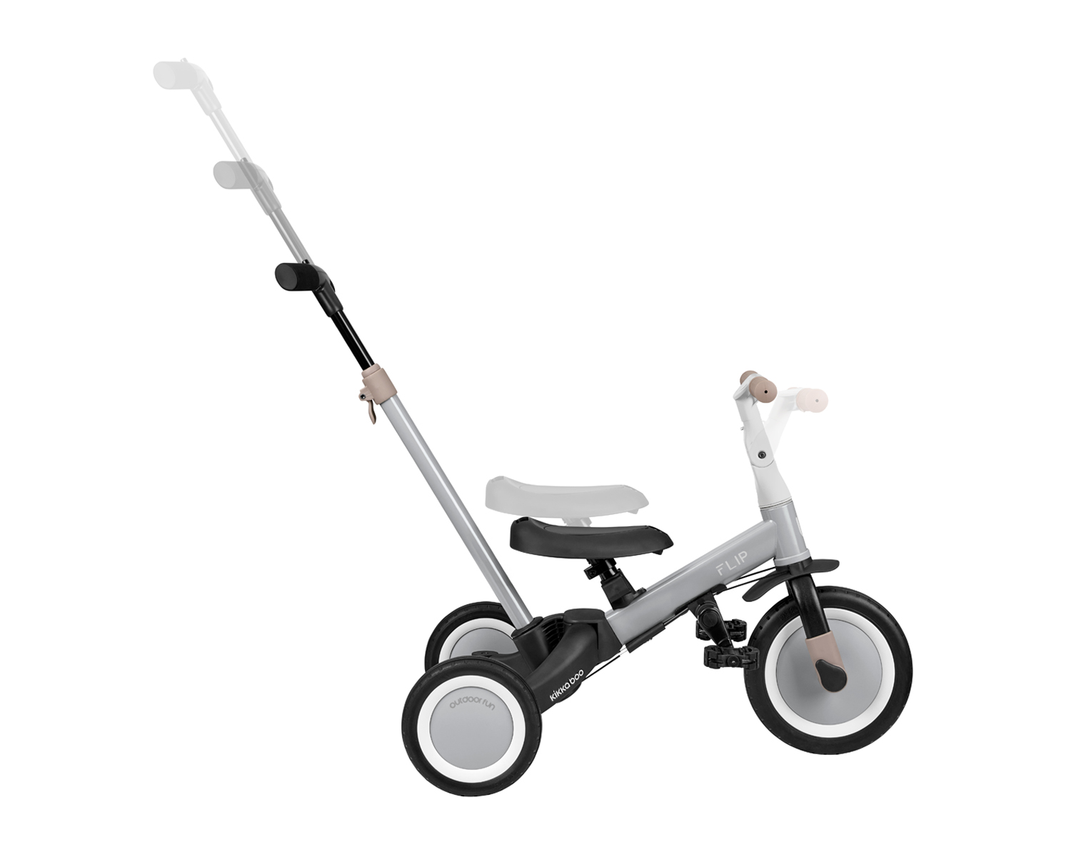 Triciclo 5en1 Flip Gris