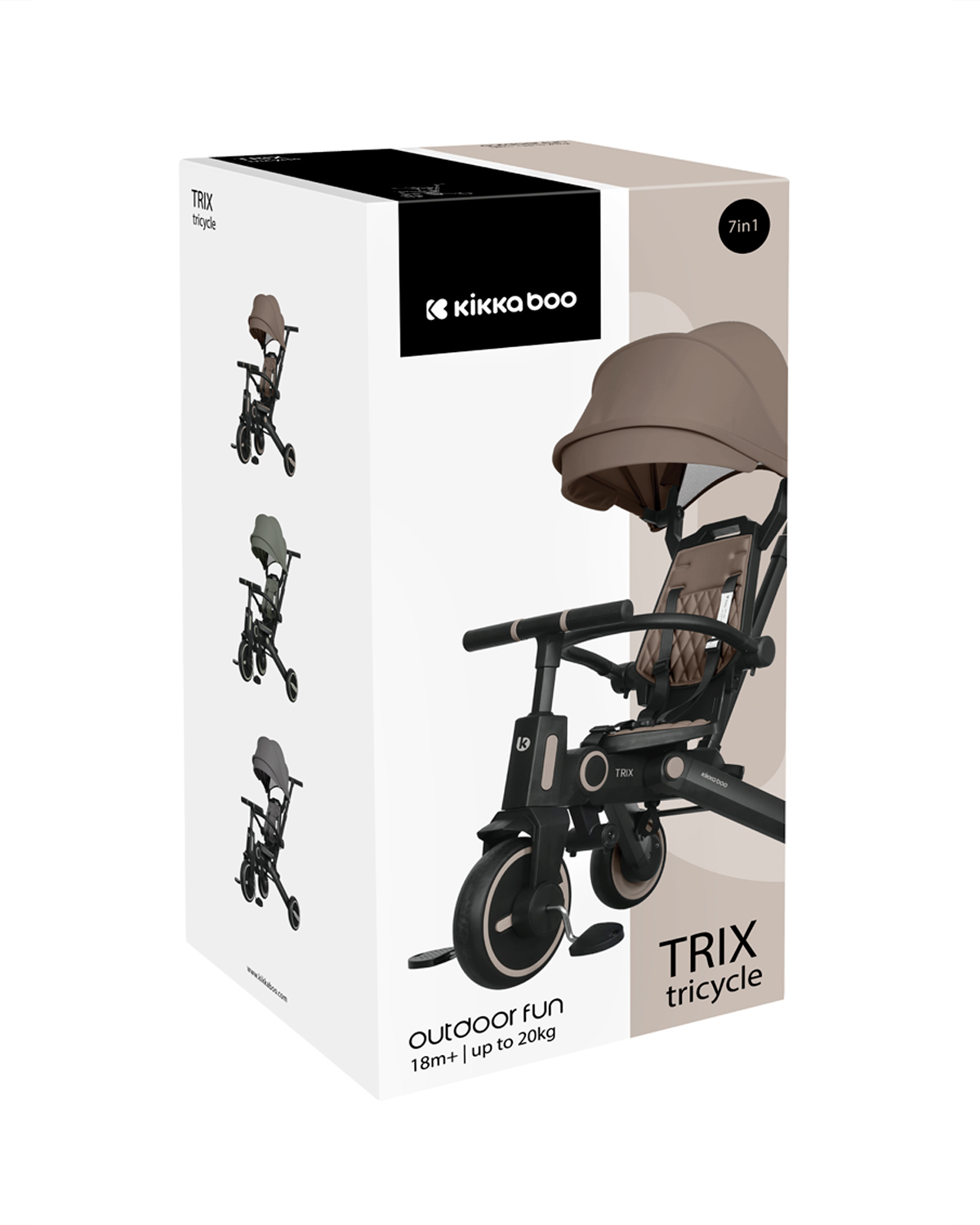 Triciclo 7en1 Trix Beige