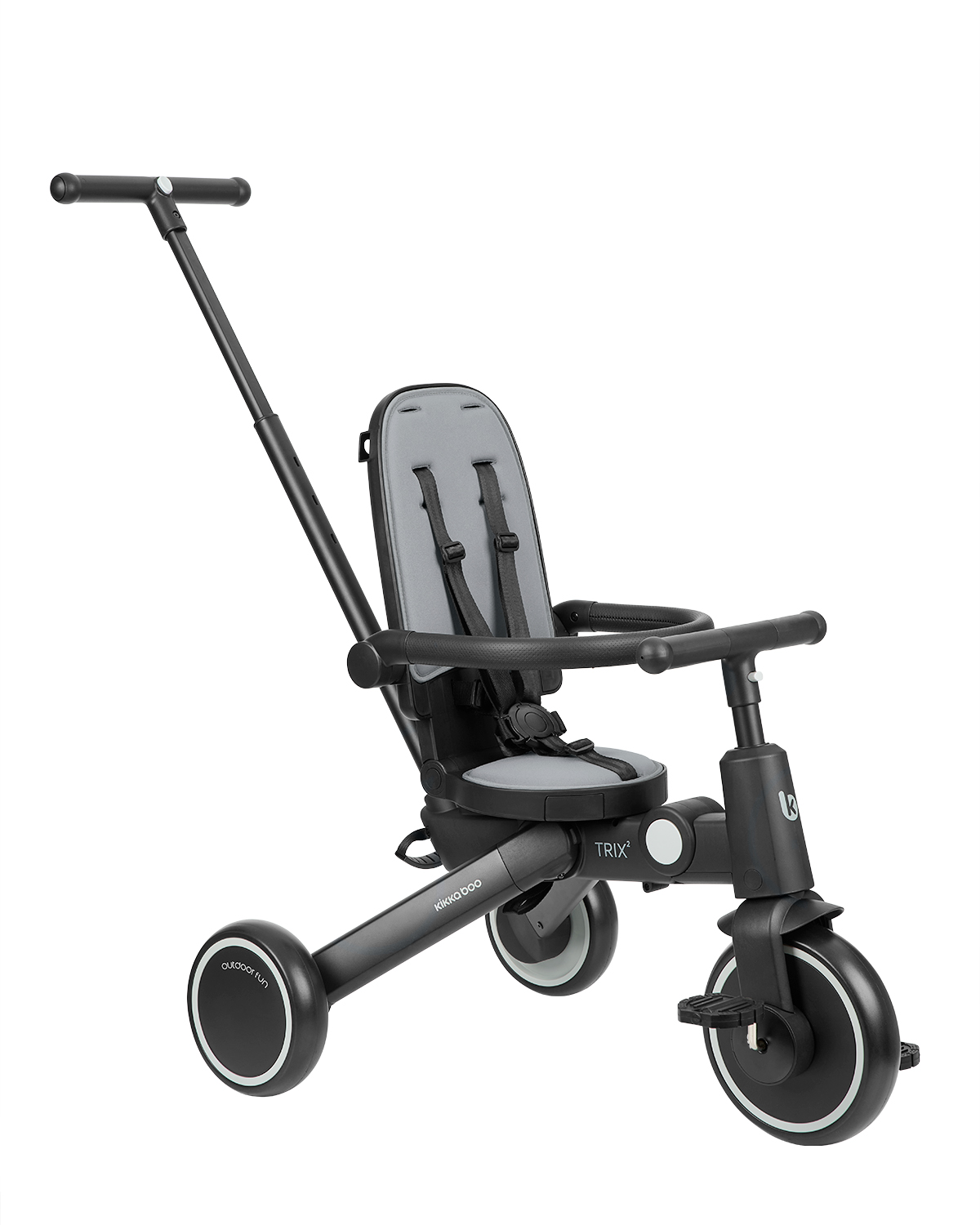 Triciclo 8en1 Trix 2 Gris