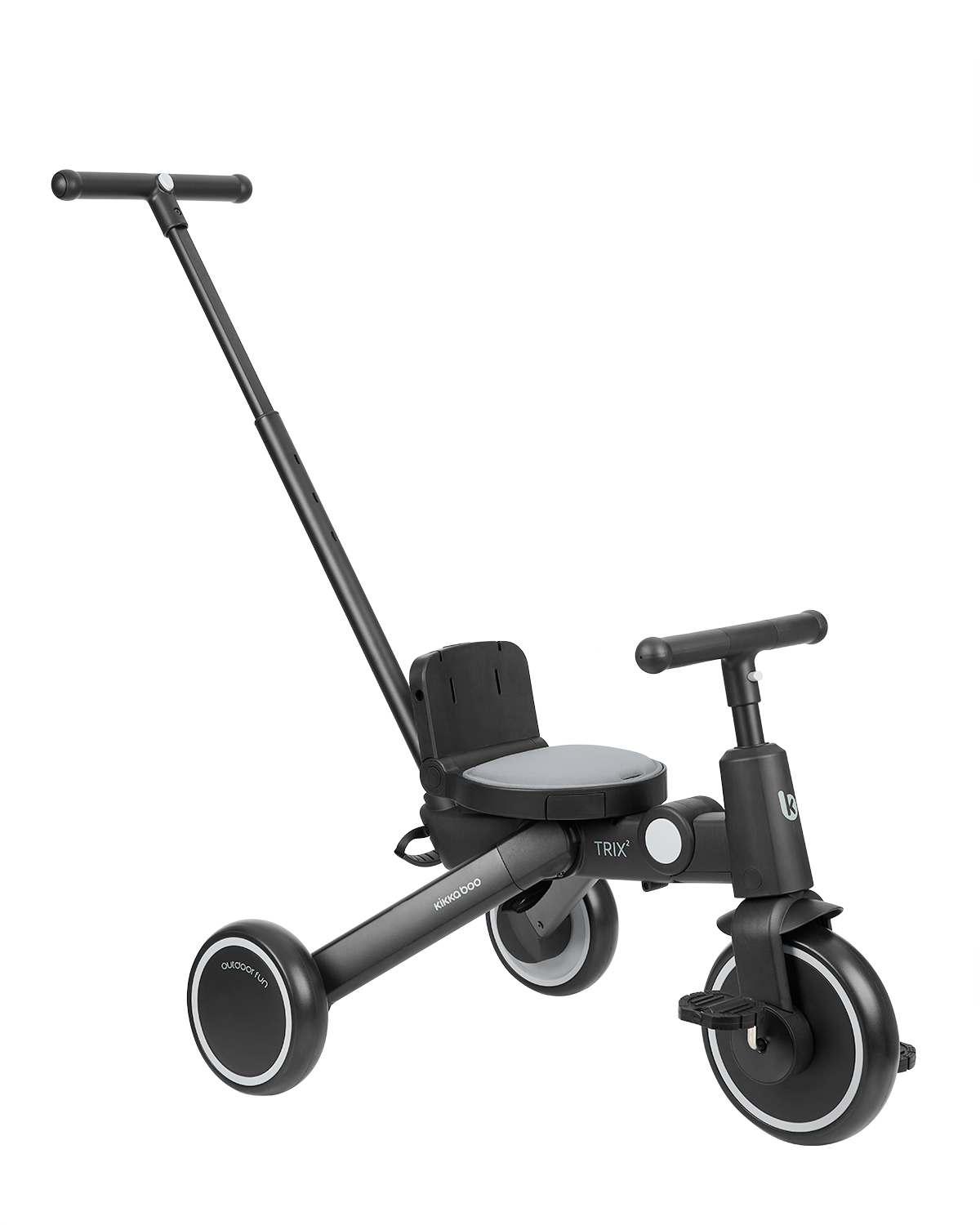 Triciclo 8en1 Trix 2 Gris
