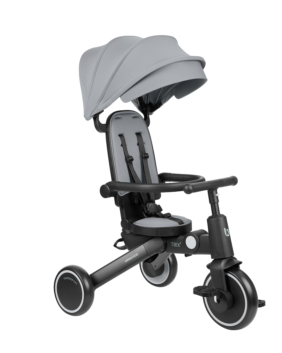 Triciclo 8en1 Trix 2 Gris
