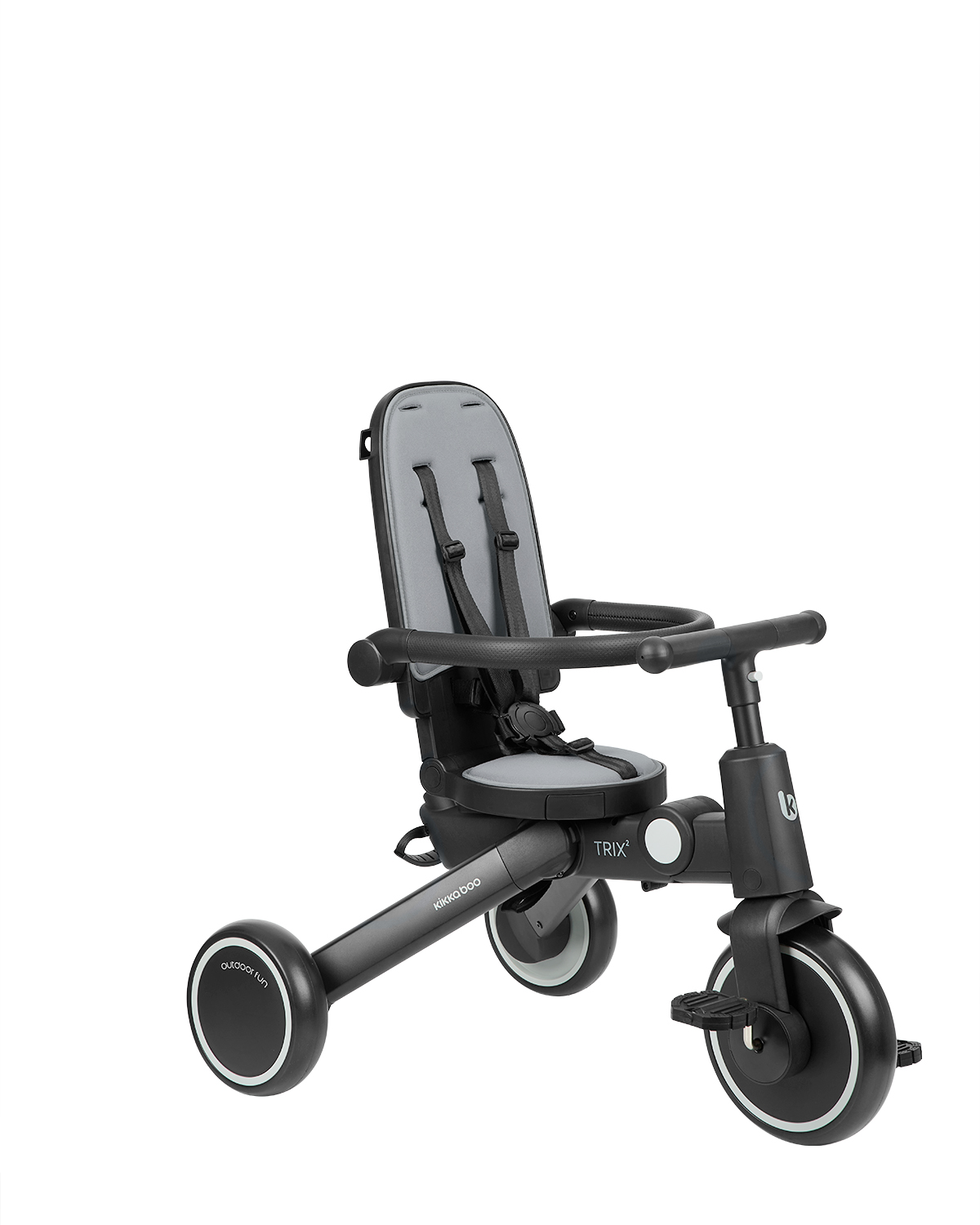 Triciclo 8en1 Trix 2 Gris