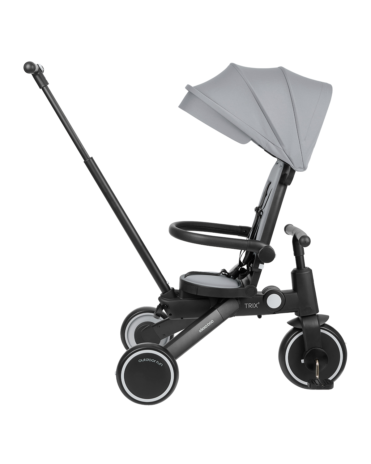 Triciclo 8en1 Trix 2 Gris
