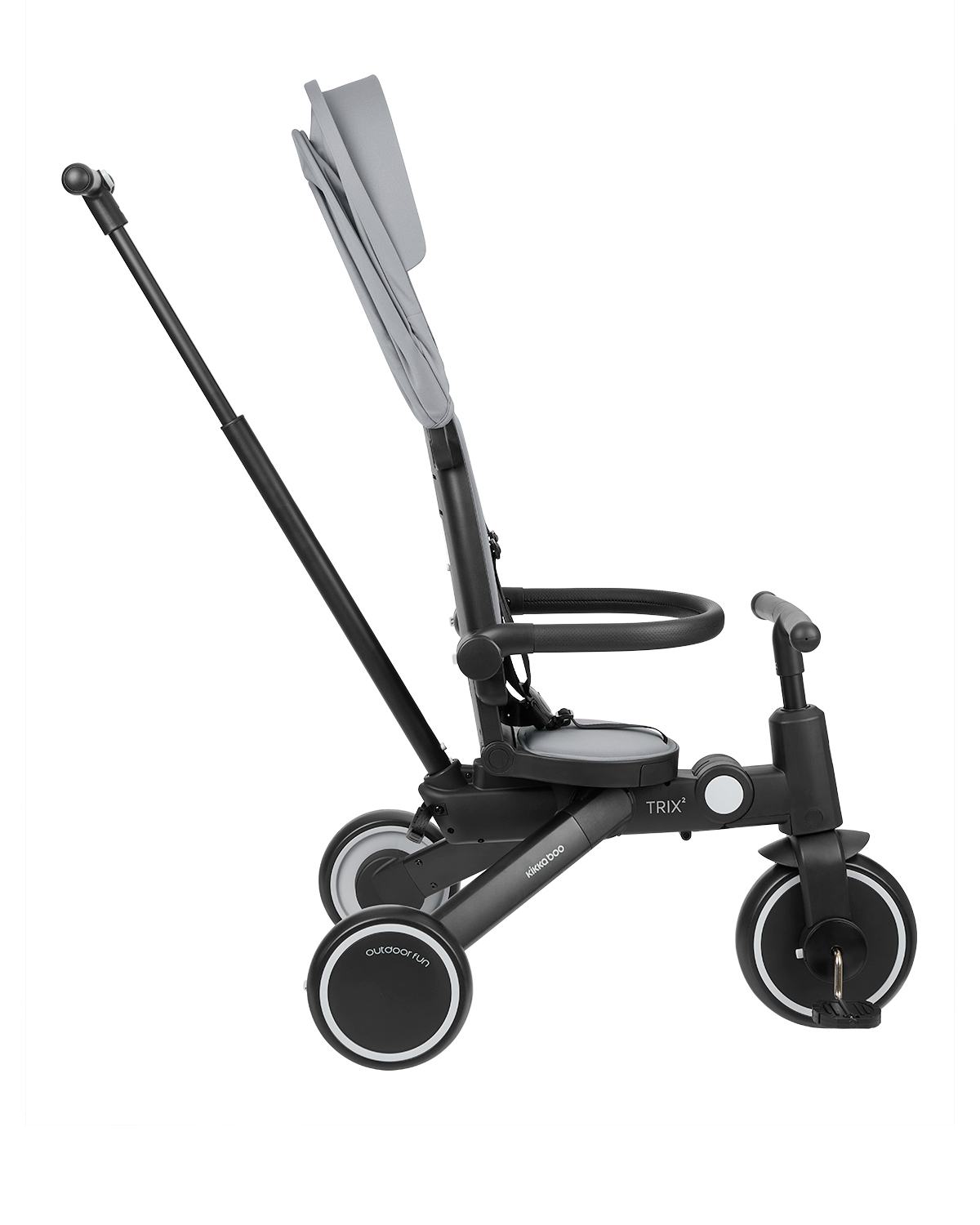 Triciclo 8en1 Trix 2 Gris