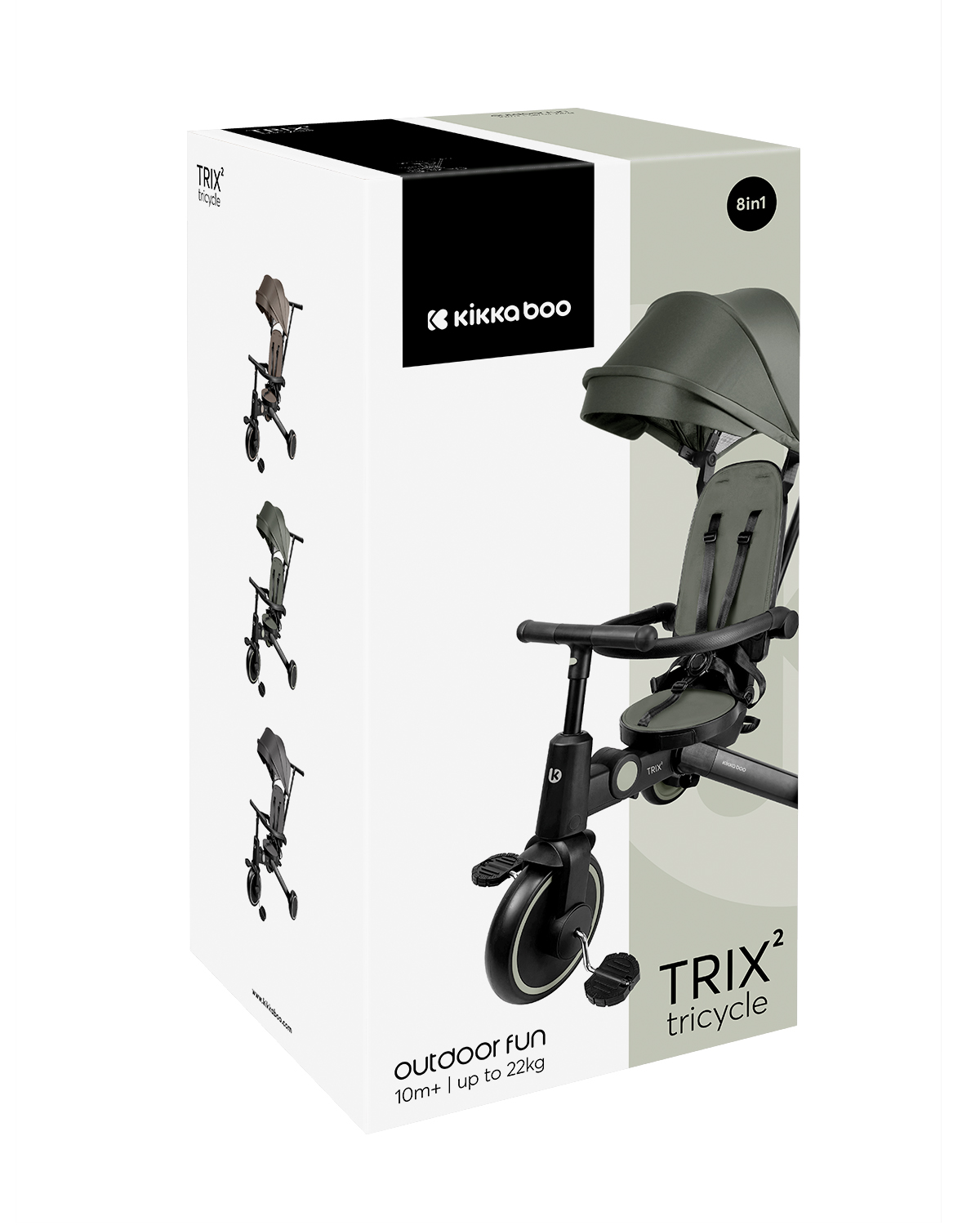 Triciclo 8en1 Trix 2 Menta