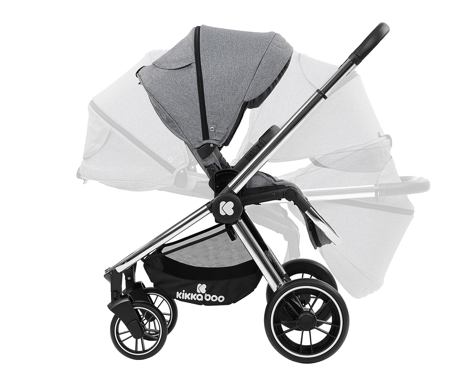Комбинирана количка 2в1 Vicenza Premium Grey — снимка 7