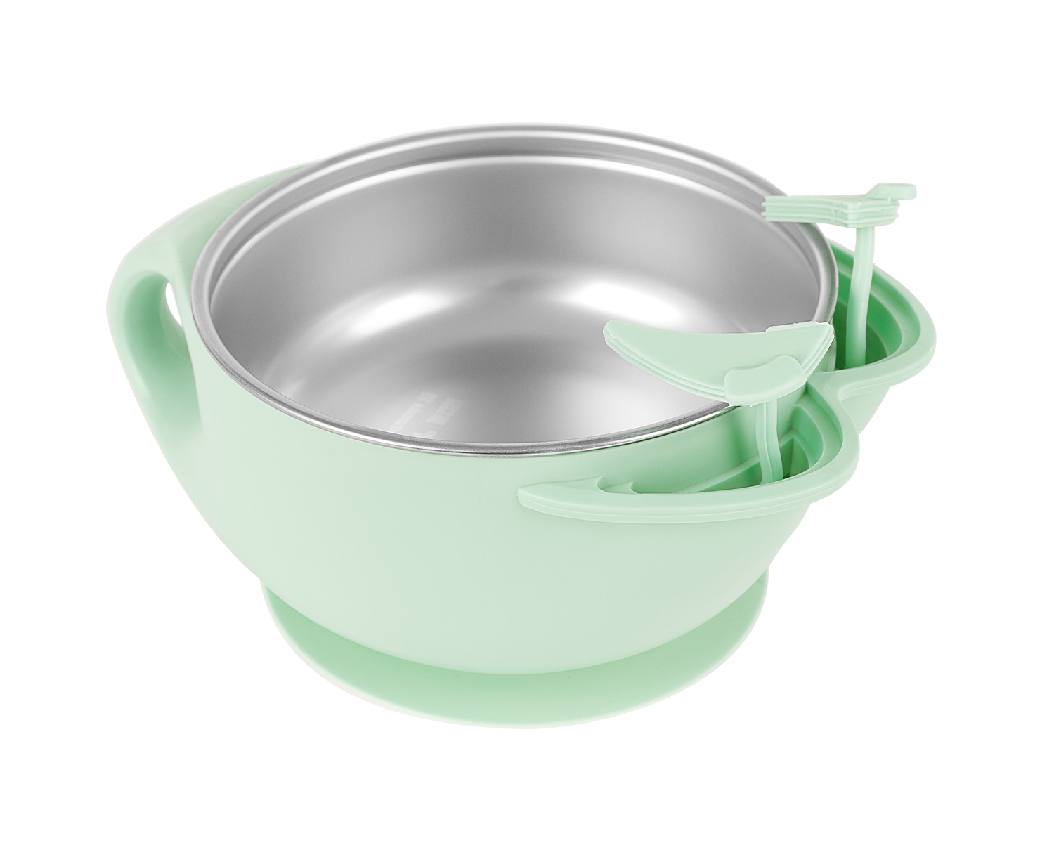 Cuenco de acero inoxidable con doble pared Cat Menta