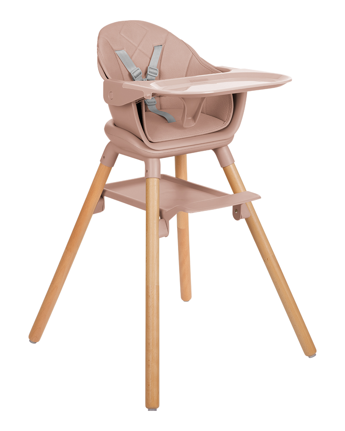 Trona 6en1 Woody Rosa 2024