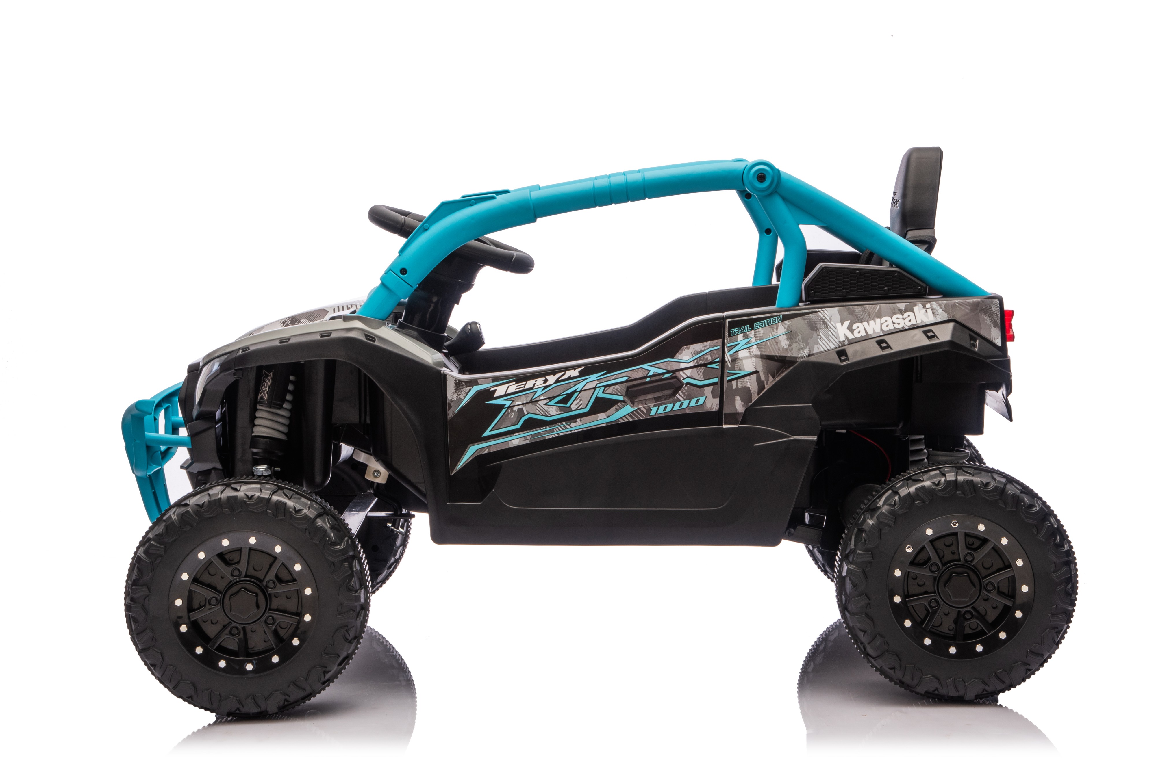 Акумулаторна кола Licensed Kawasaki KRX 1000 Blue-Black — снимка 3