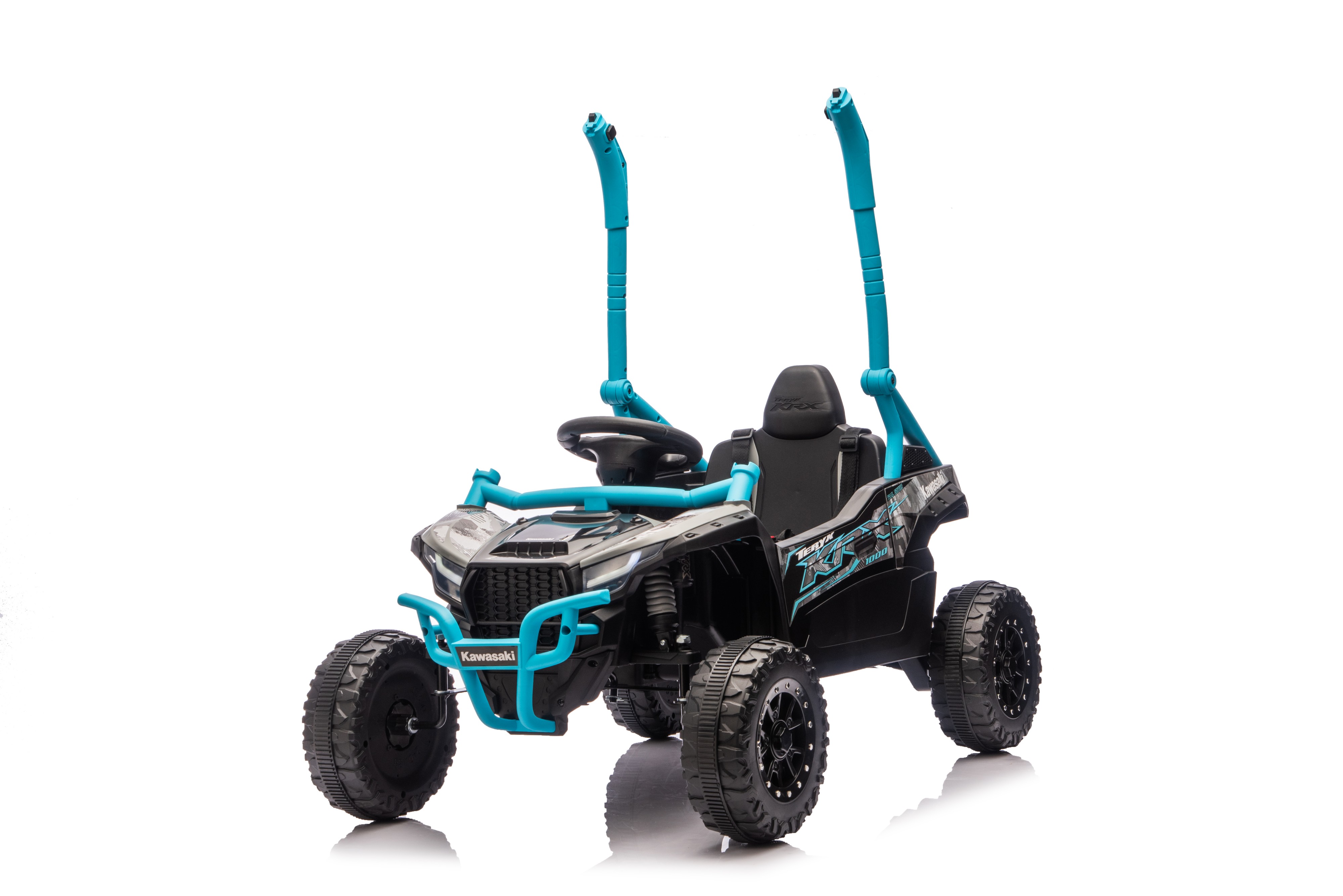 Акумулаторна кола Licensed Kawasaki KRX 1000 Blue-Black — снимка 6