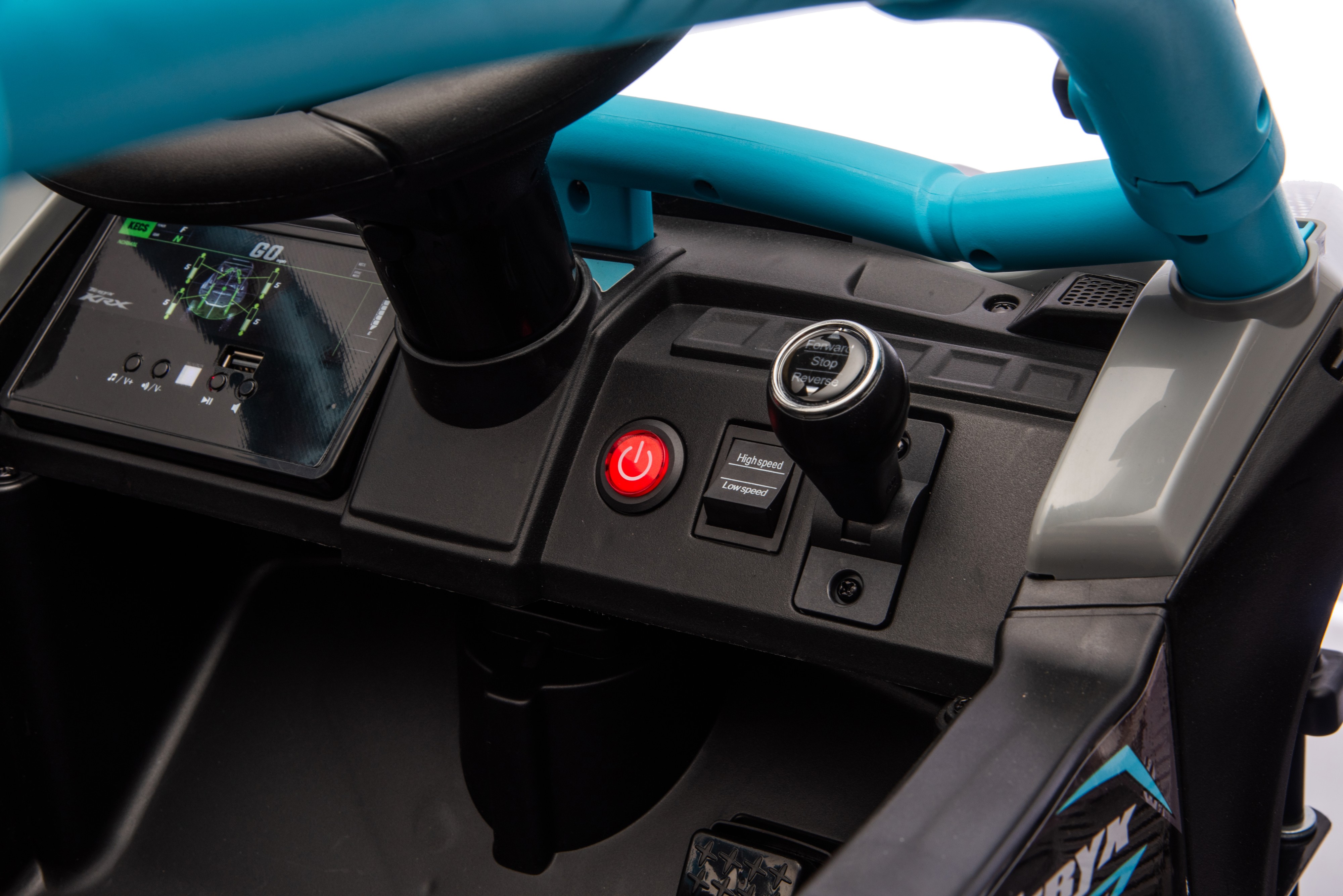 Акумулаторна кола Licensed Kawasaki KRX 1000 Blue-Black — снимка 8